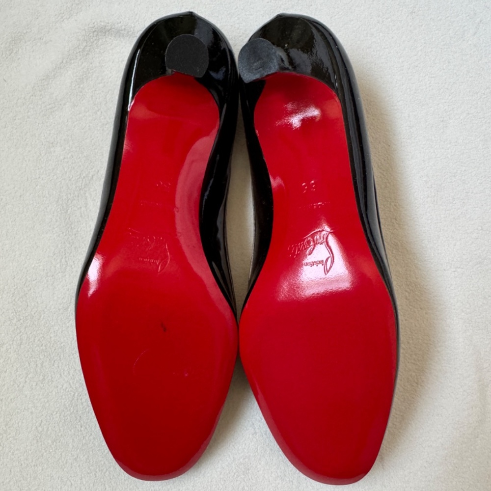 Marica Balla 45 Patent Calf Kitten Heel 36 - Picture 2 of 8